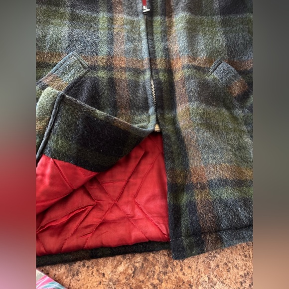 VTG H.W.Carter & Sons Men’s Heavy Wool Plaid Hunting/Chore Jacket,1960’s-70’s, L - Picture 11 of 16